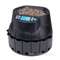Black Coin Counter and Sorter with LED Screen